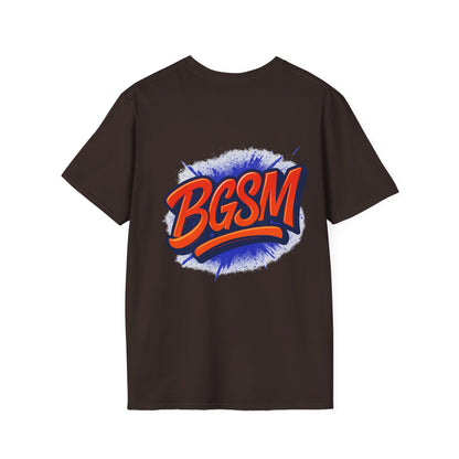 BGSM Easter Bunny Graphic T-Shirt — "Happy Easter" Colorful Holiday Tee
