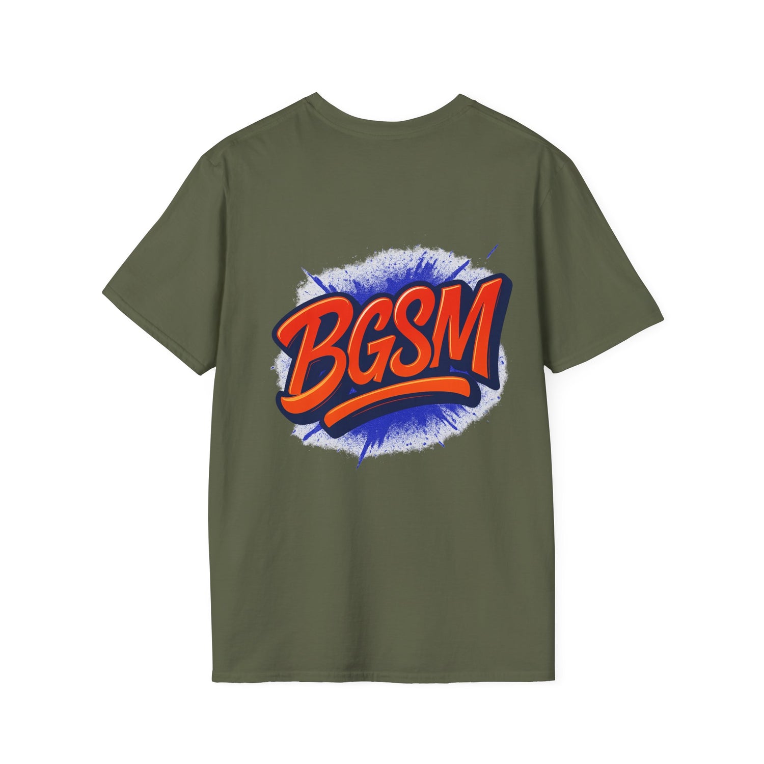 BGSM Easter Bunny Graphic T-Shirt — "Happy Easter" Colorful Holiday Tee