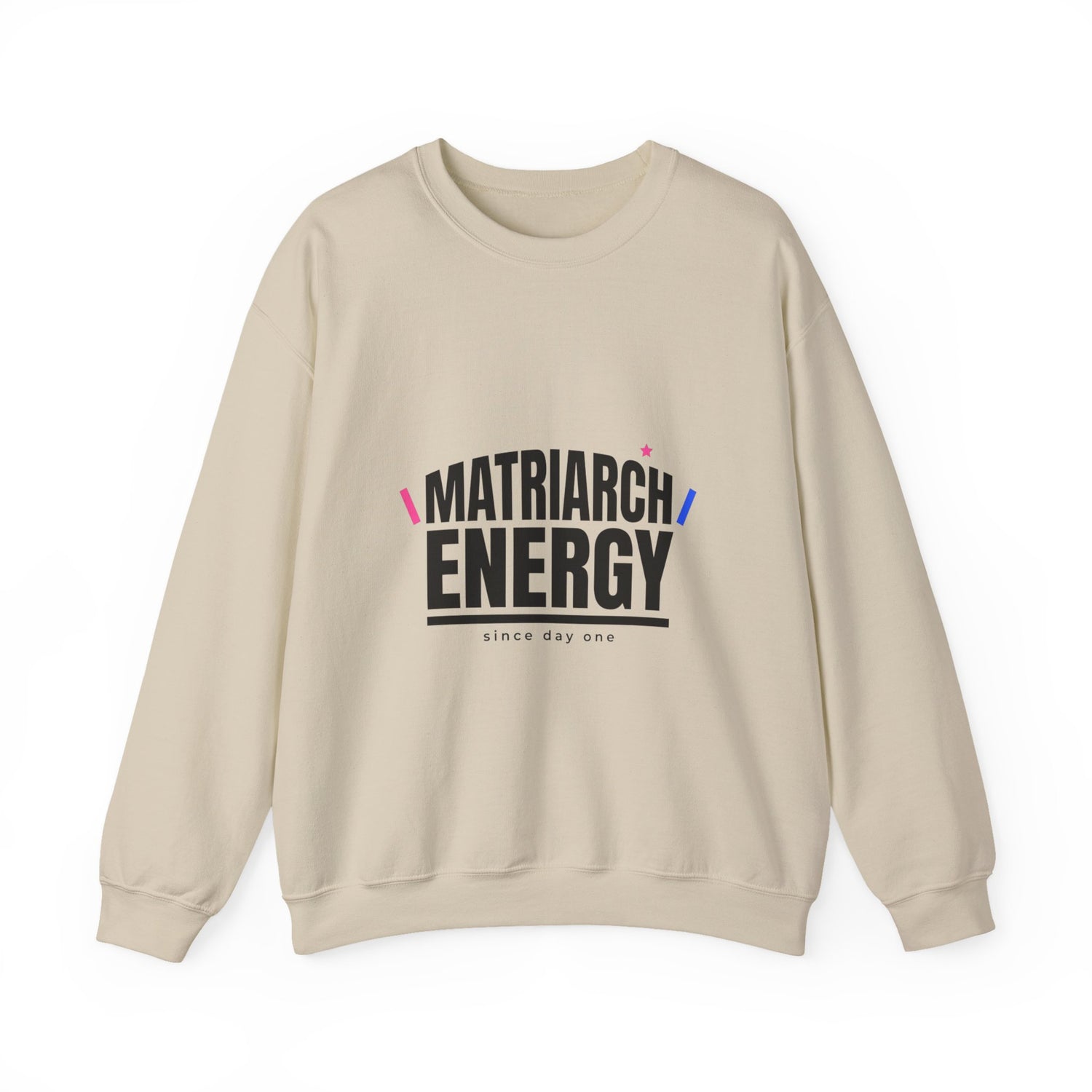 Matriarch Energy Sweatshirt | Typographic Mom, Minimal Mother’s Day