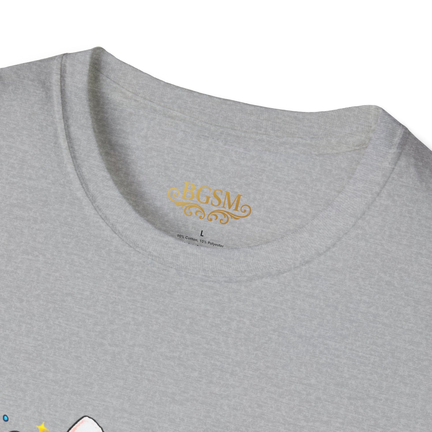 BGSM Easter Bunny Graphic T-Shirt — "Happy Easter" Colorful Holiday Tee