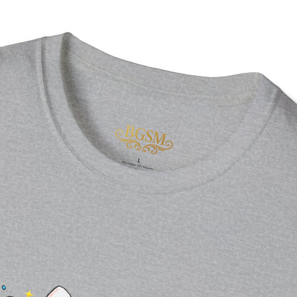 BGSM Easter Bunny Graphic T-Shirt — "Happy Easter" Colorful Holiday Tee