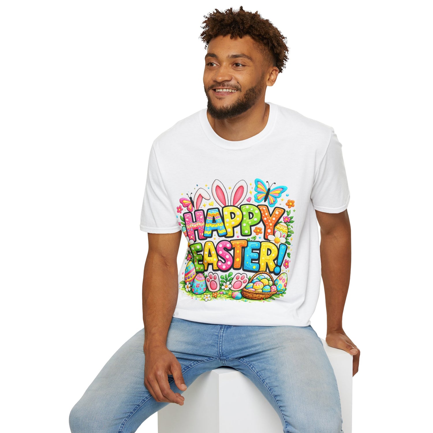BGSM Easter Bunny "Happy Easter" T-Shirt