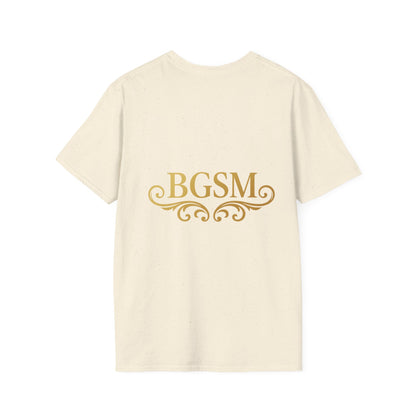 BGSM Happy Easter T-Shirt — Pastel Bunny &amp; Eggs Holiday Tee