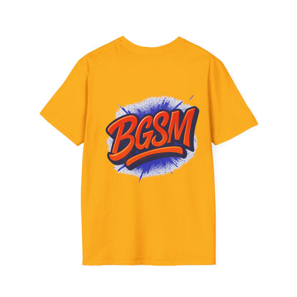 BGSM Easter Bunny Graphic T-Shirt — "Happy Easter" Colorful Holiday Tee