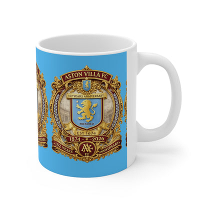 Gold Crest Ceramic Mug – 11oz &amp; 15oz Commemorative Anniversary Design