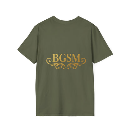 BGSM Happy Easter T-Shirt — Pastel Bunny &amp; Eggs Holiday Tee