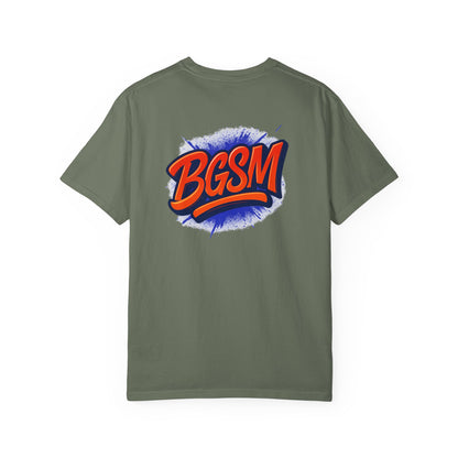 BGSM Zambia Heart Eagle T-Shirt — Patriotic Zambia Graphic Tee
