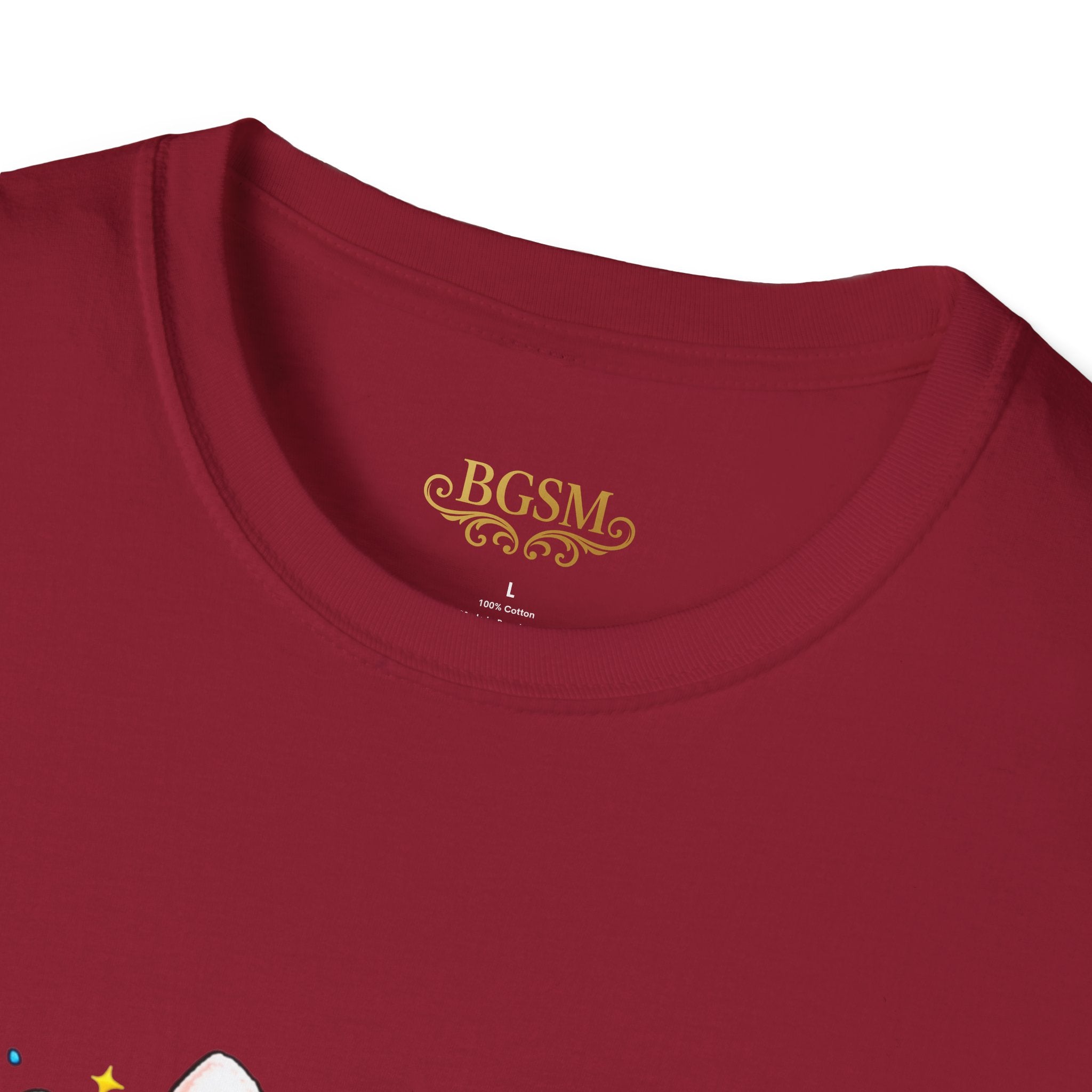 BGSM Easter Bunny Graphic T-Shirt — "Happy Easter" Colorful Holiday Tee