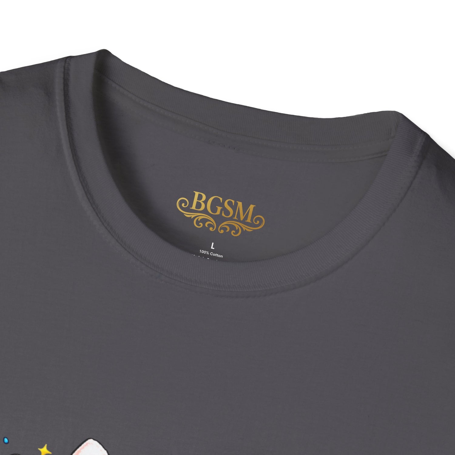 BGSM Easter Bunny Graphic T-Shirt — "Happy Easter" Colorful Holiday Tee