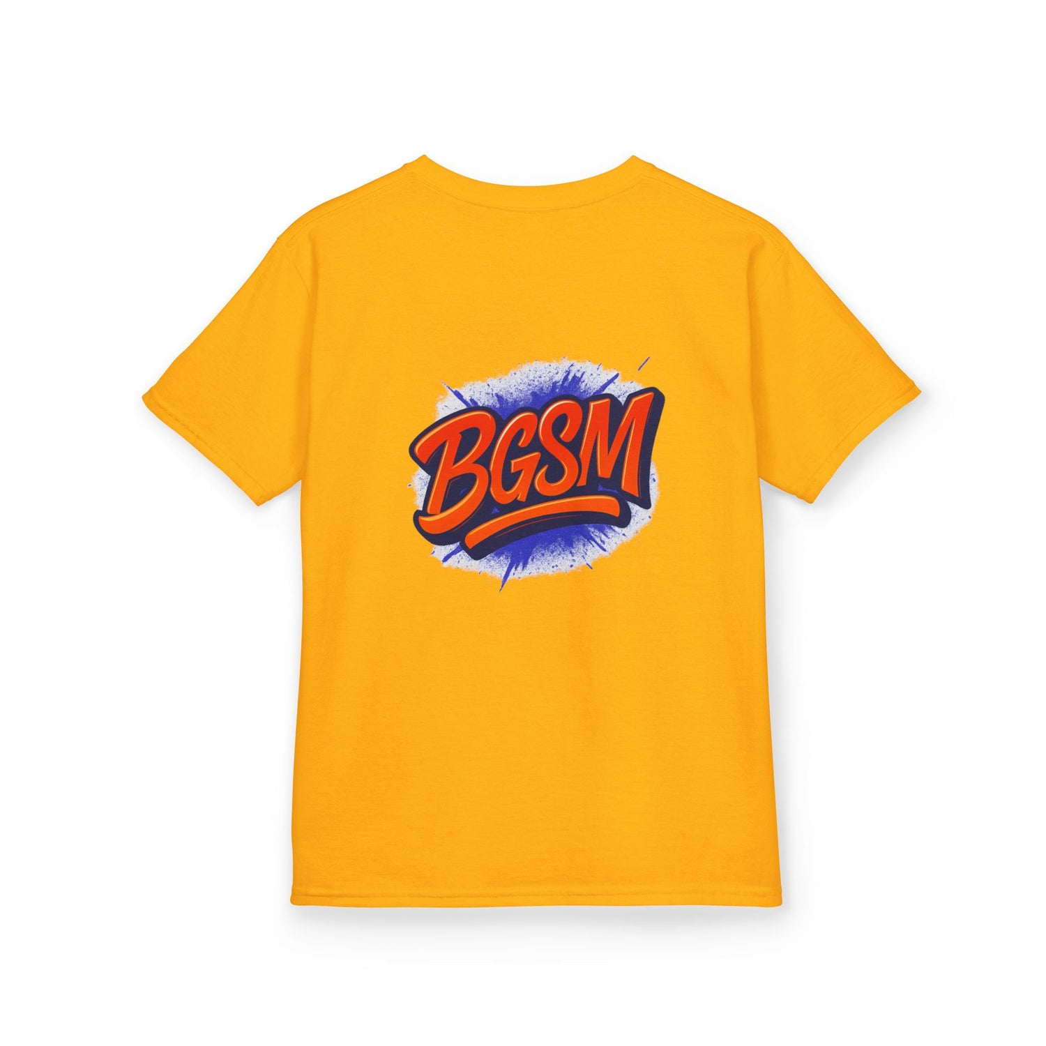 Kids Tee — "Rise Up and Pray" Christian Prayer Shirt with BGSM Back Logo