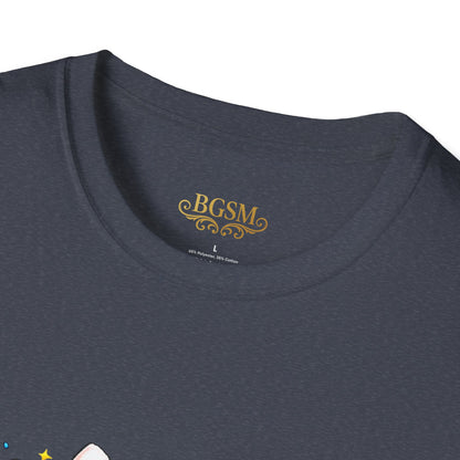 BGSM Easter Bunny Graphic T-Shirt — "Happy Easter" Colorful Holiday Tee