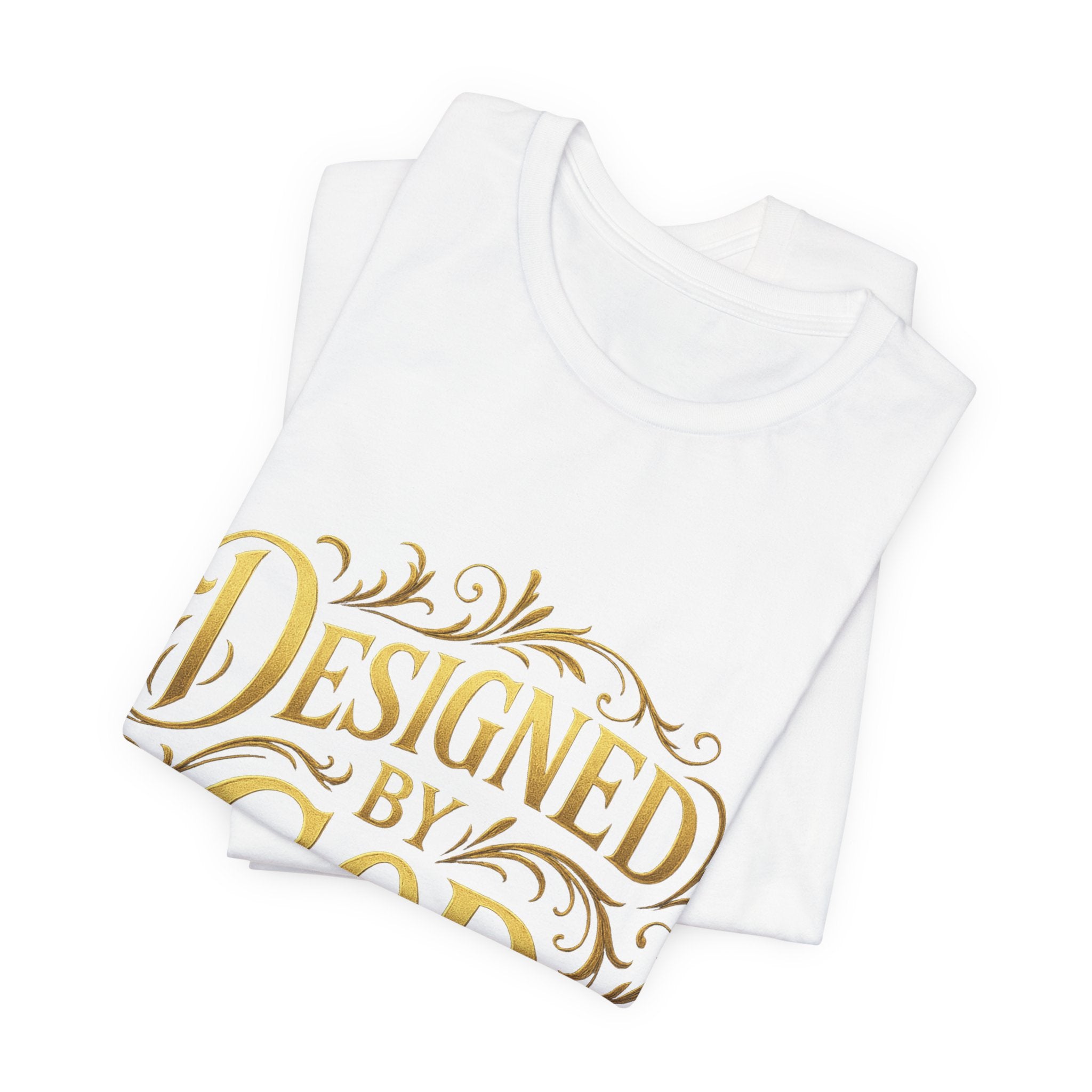 BGSM Designed by God Tee — Inspirational Christian Short Sleeve Shirt (BGSM)