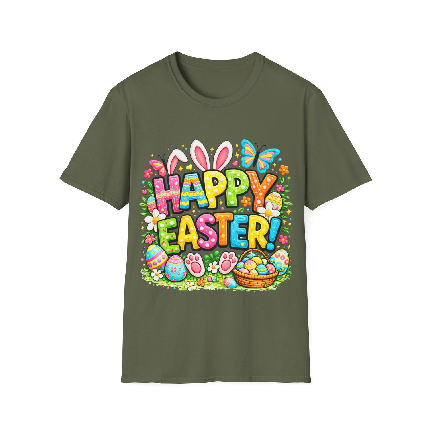 BGSM Easter Bunny "Happy Easter" T-Shirt