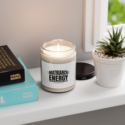 Matriarch Energy Candle | Soy Scented Candle, Minimal Typographic Mom