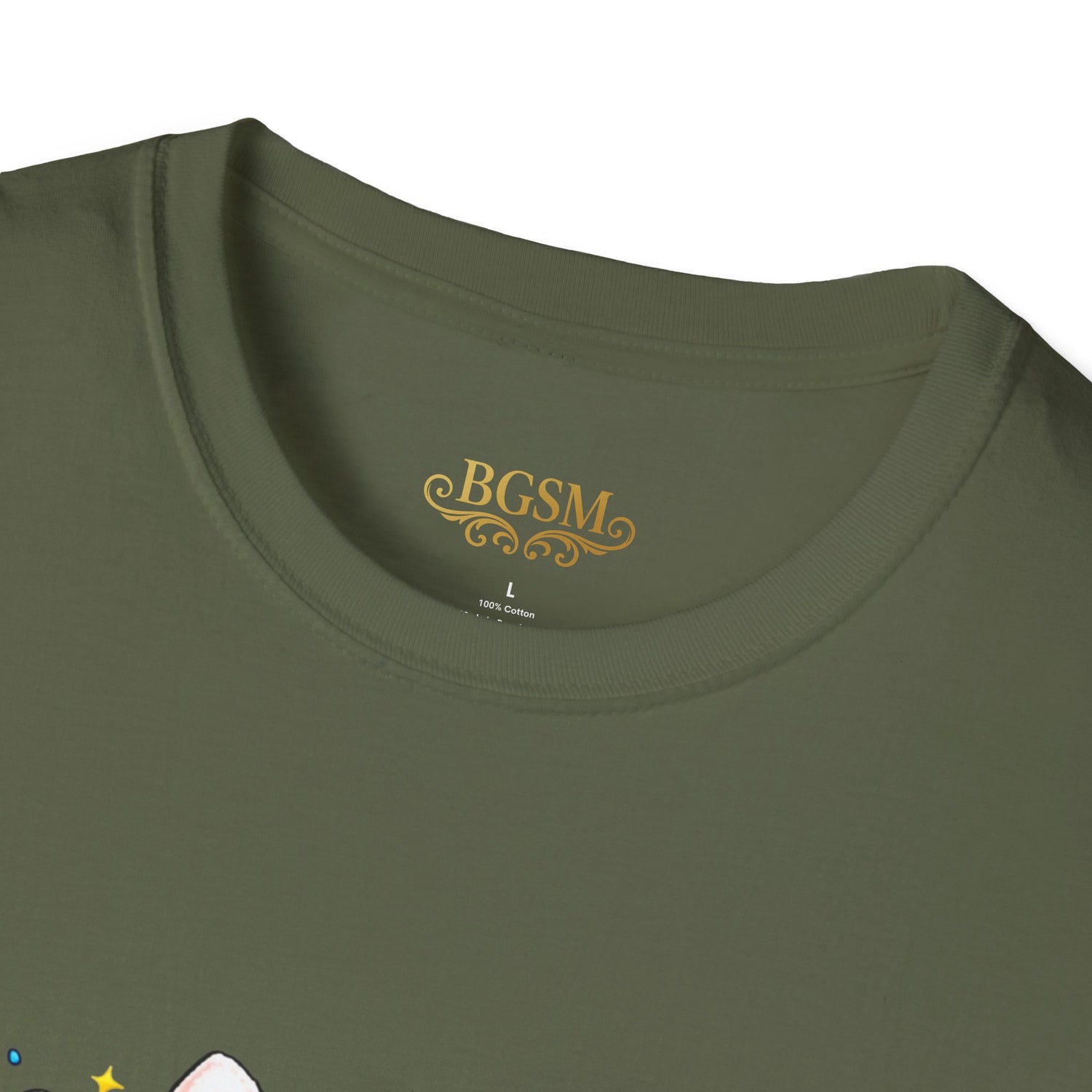 BGSM Easter Bunny Graphic T-Shirt — "Happy Easter" Colorful Holiday Tee