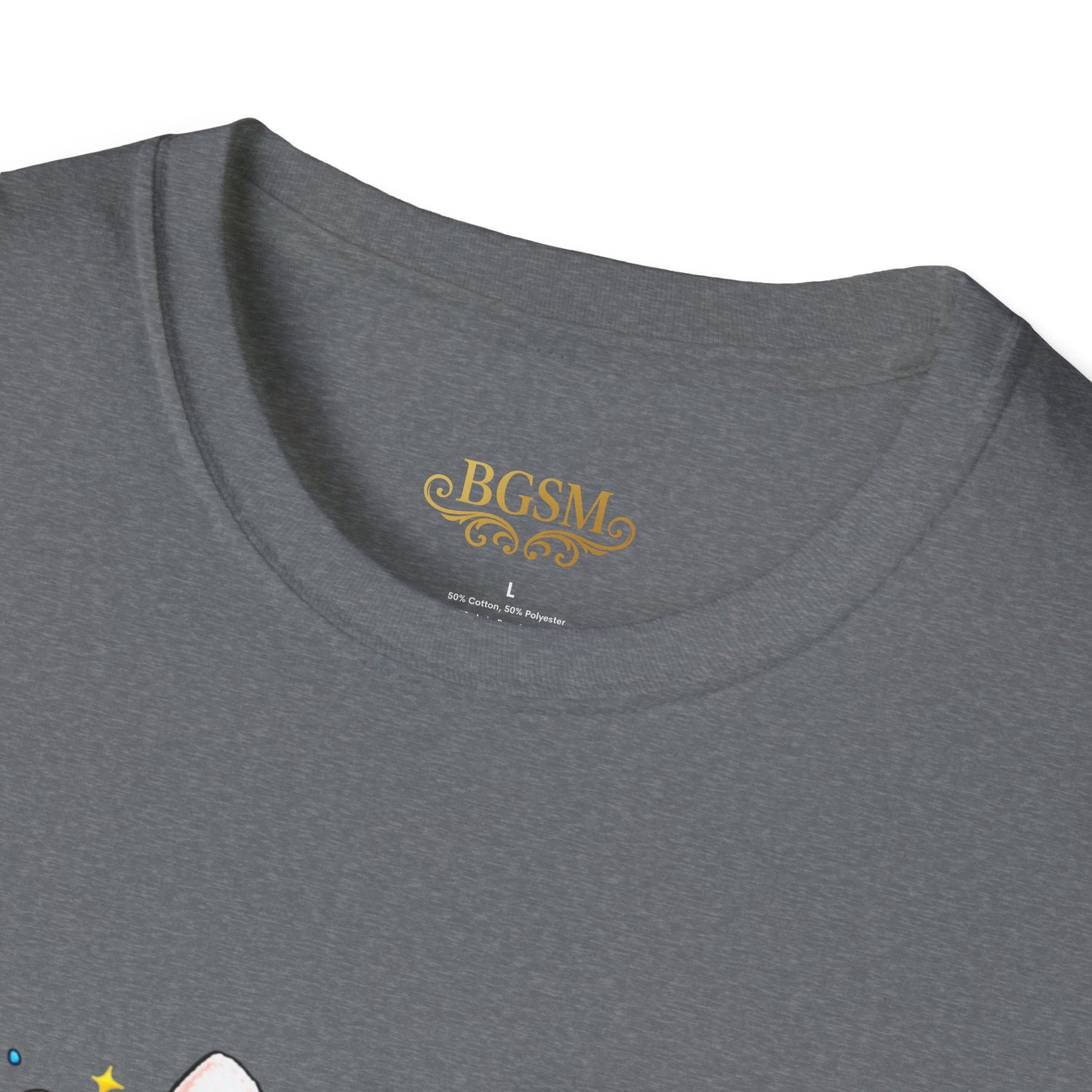 BGSM Easter Bunny Graphic T-Shirt — "Happy Easter" Colorful Holiday Tee