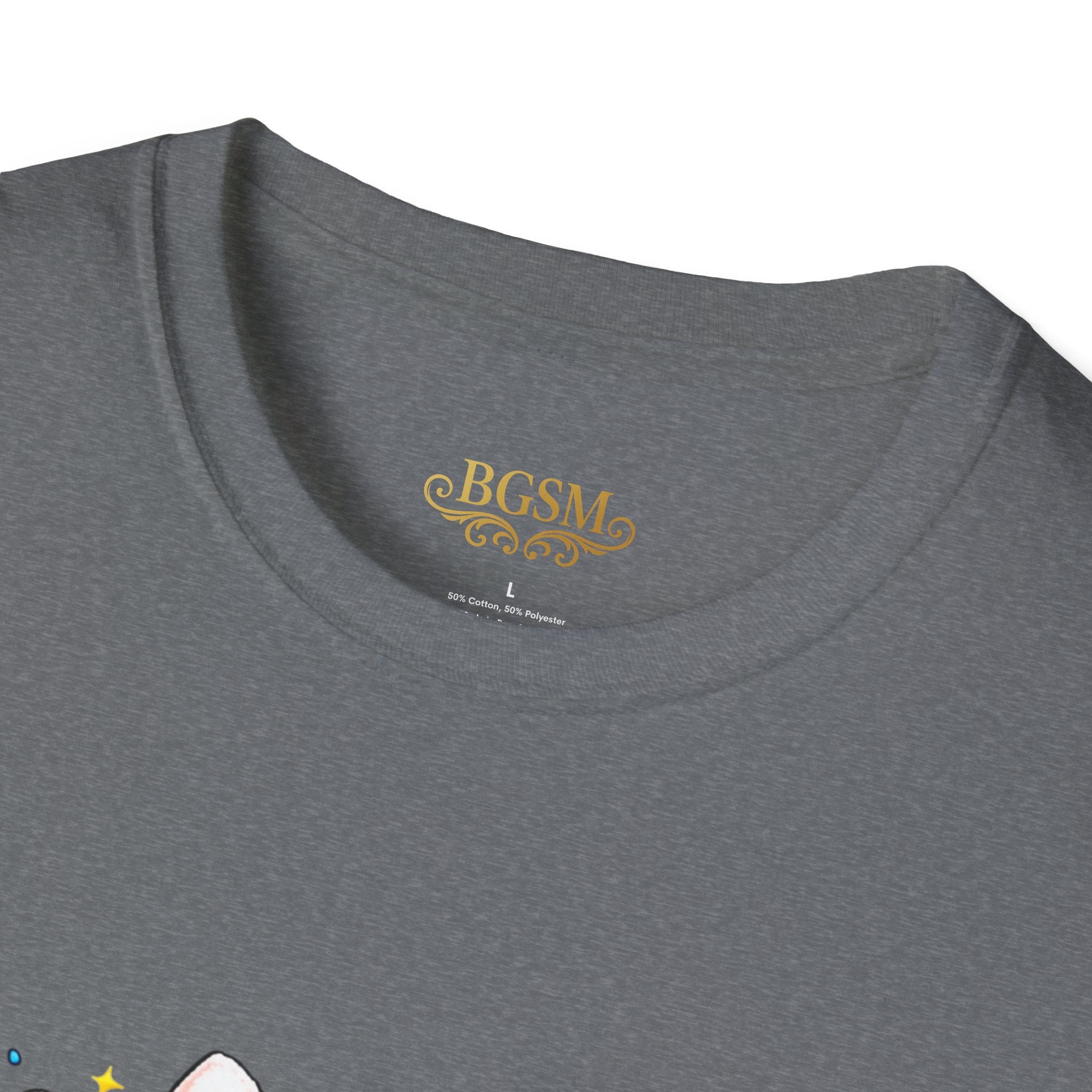 BGSM Easter Bunny Graphic T-Shirt — "Happy Easter" Colorful Holiday Tee