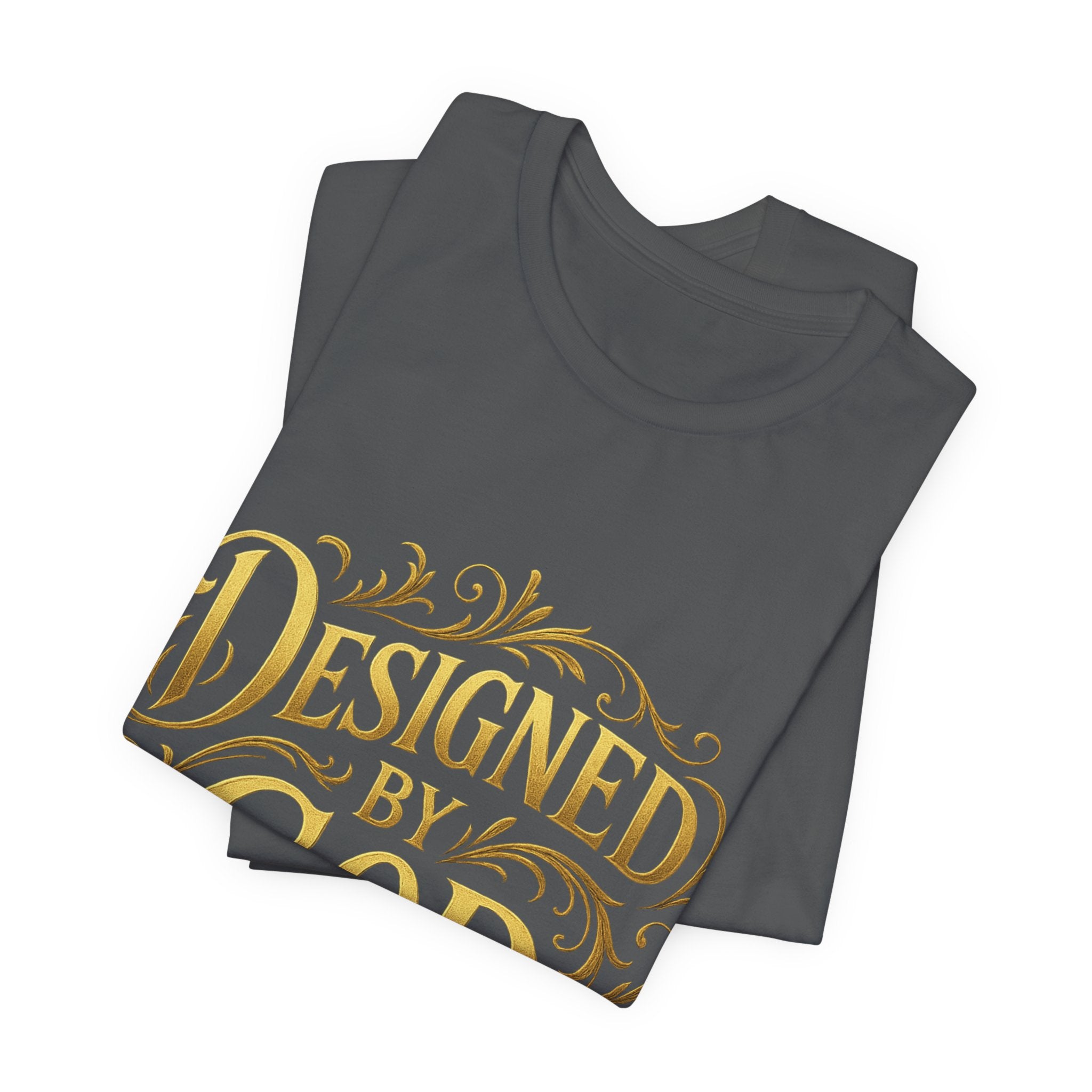 BGSM Designed by God Tee — Inspirational Christian Short Sleeve Shirt (BGSM)