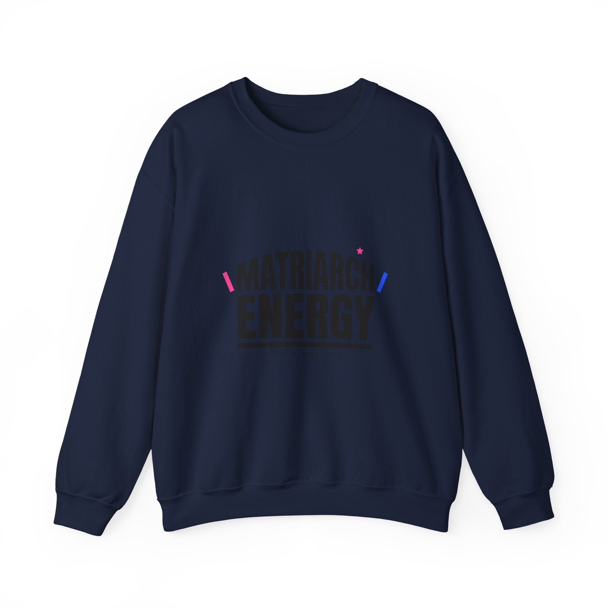 Matriarch Energy Sweatshirt | Typographic Mom, Minimal Mother’s Day