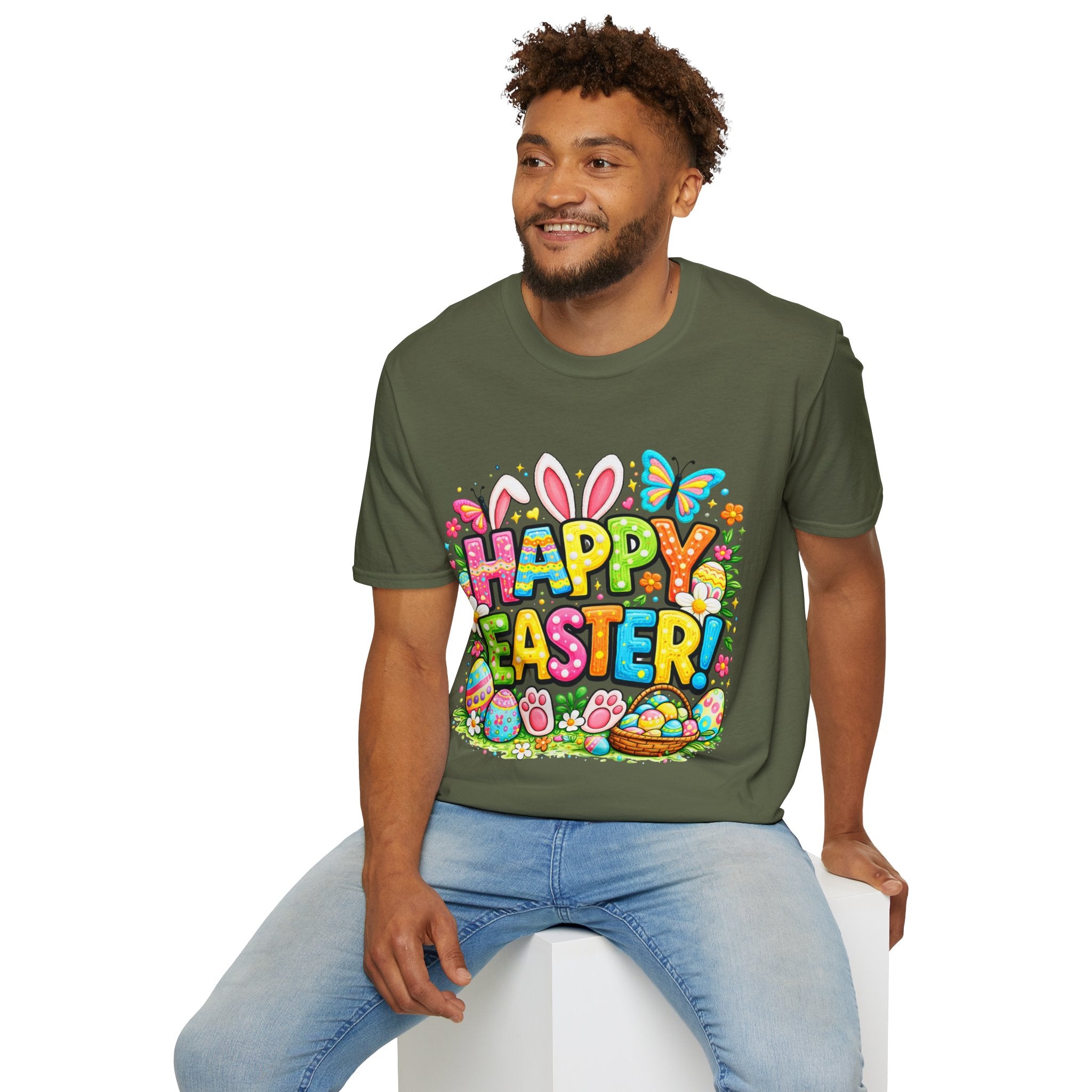 BGSM Easter Bunny "Happy Easter" T-Shirt