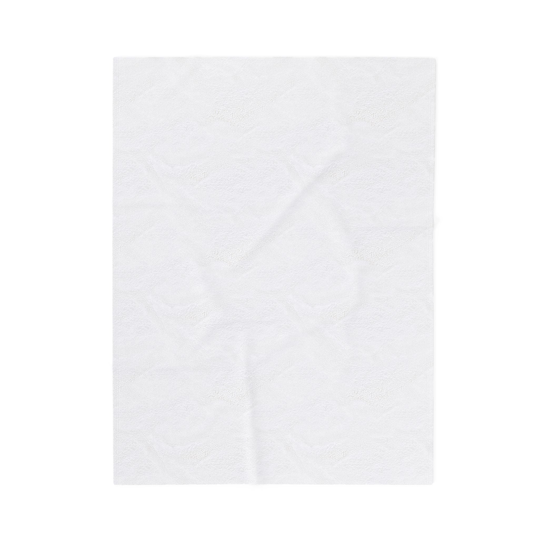 Matriarch Energy Velveteen Plush Blanket | Minimal Typographic Mom Throw