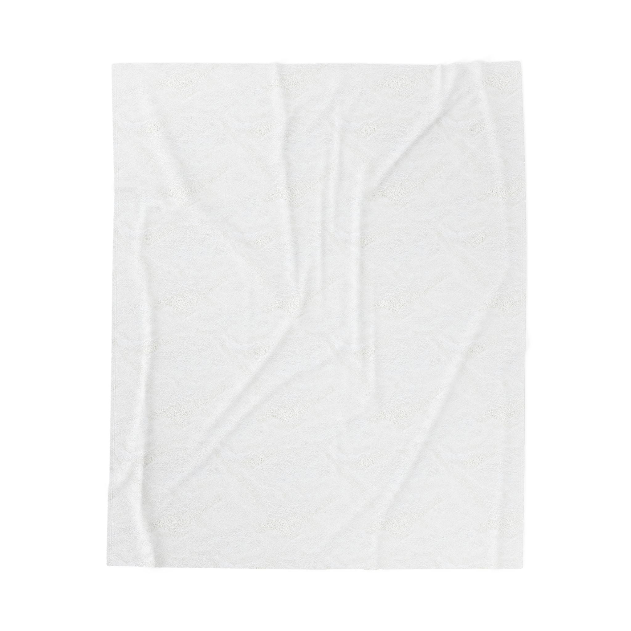 Matriarch Energy Velveteen Plush Blanket | Minimal Typographic Mom Throw