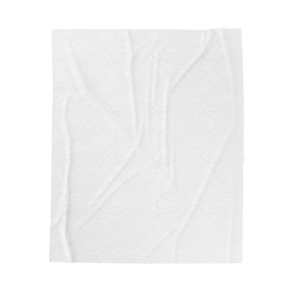 Matriarch Energy Velveteen Plush Blanket | Minimal Typographic Mom Throw