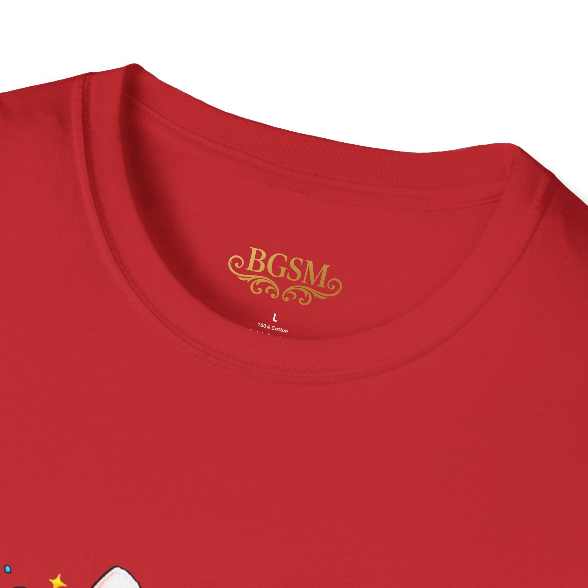 BGSM Easter Bunny Graphic T-Shirt — "Happy Easter" Colorful Holiday Tee