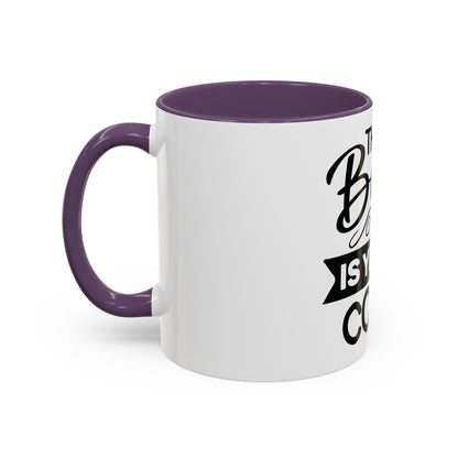 BGSM The Best Is Yet To Come Accent Coffee Mug - Inspirational Ceramic Tea Cup (11/15oz)