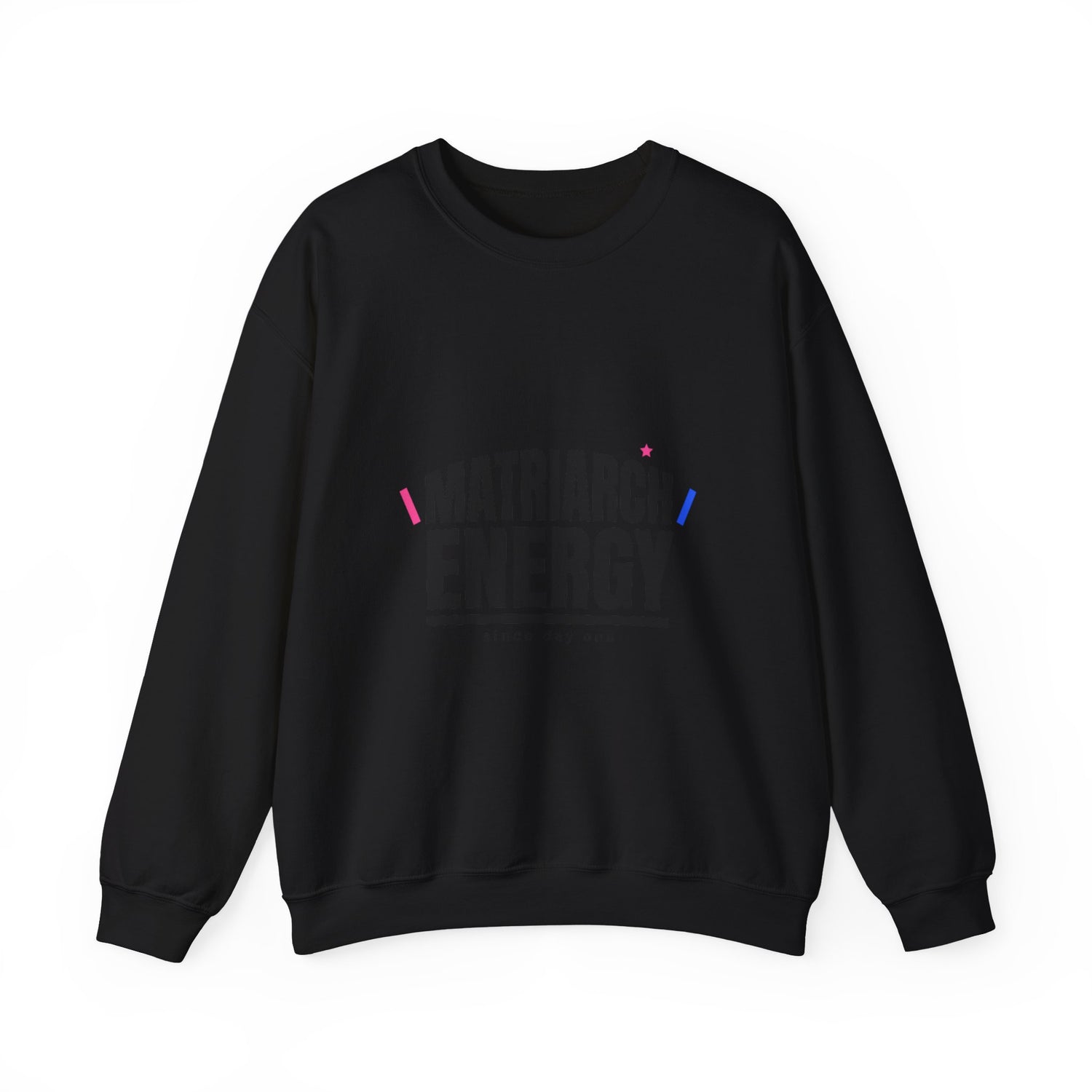 Matriarch Energy Sweatshirt | Typographic Mom, Minimal Mother’s Day