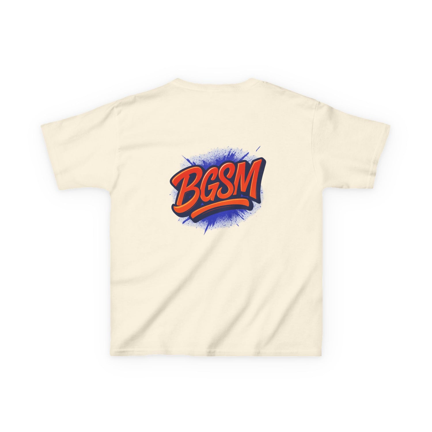 Kids Tee — "Rise Up and Pray" Christian Prayer Shirt with BGSM Back Logo