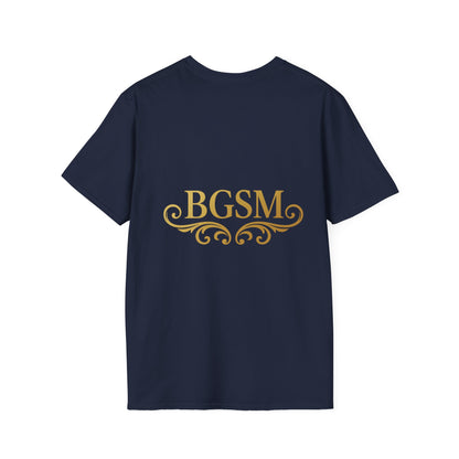 BGSM Happy Easter T-Shirt — Pastel Bunny &amp; Eggs Holiday Tee