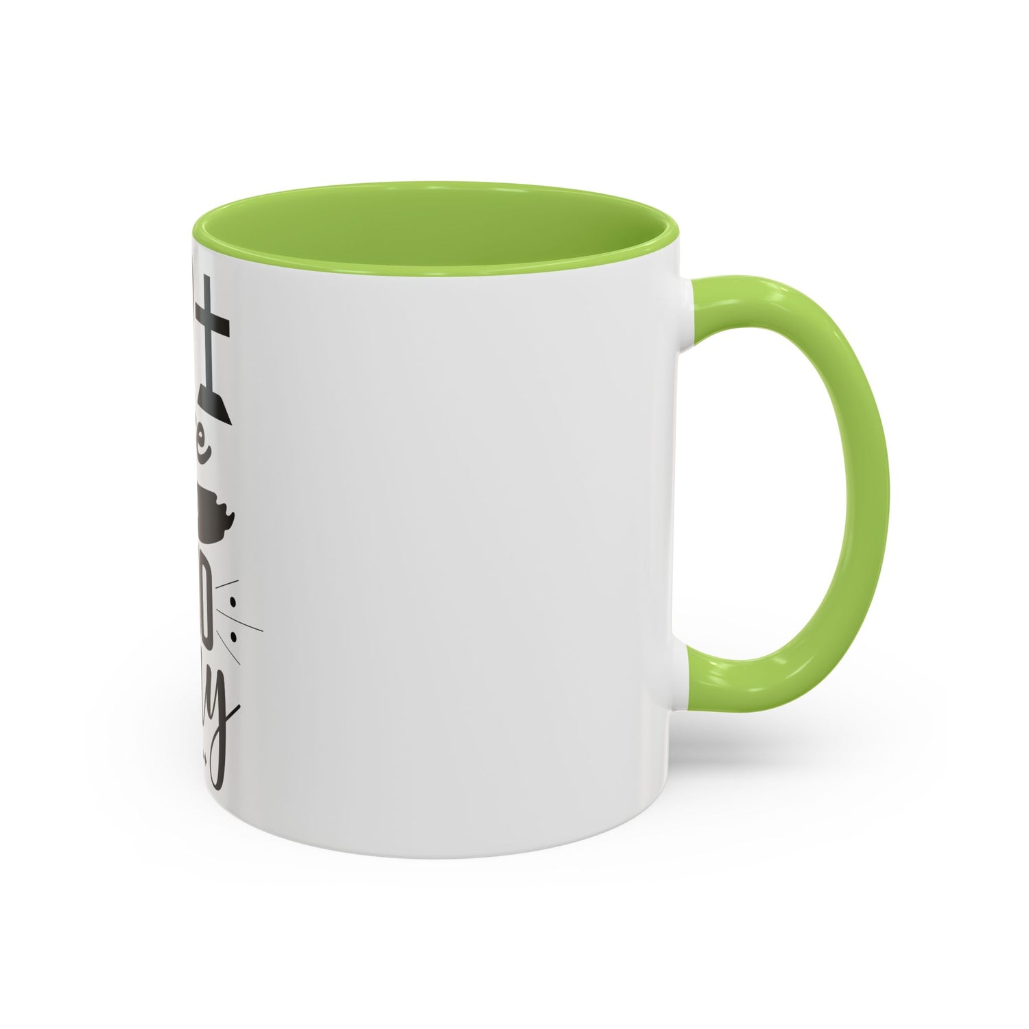Rise Up and Pray Accent Coffee Mug – Inspirational Christian Coffee Cup