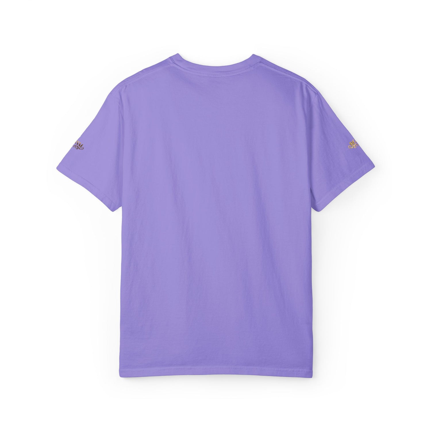 Autumn Fox Pocket T-Shirt — Rust Garment-Dyed Tee with Pocket Fox Design