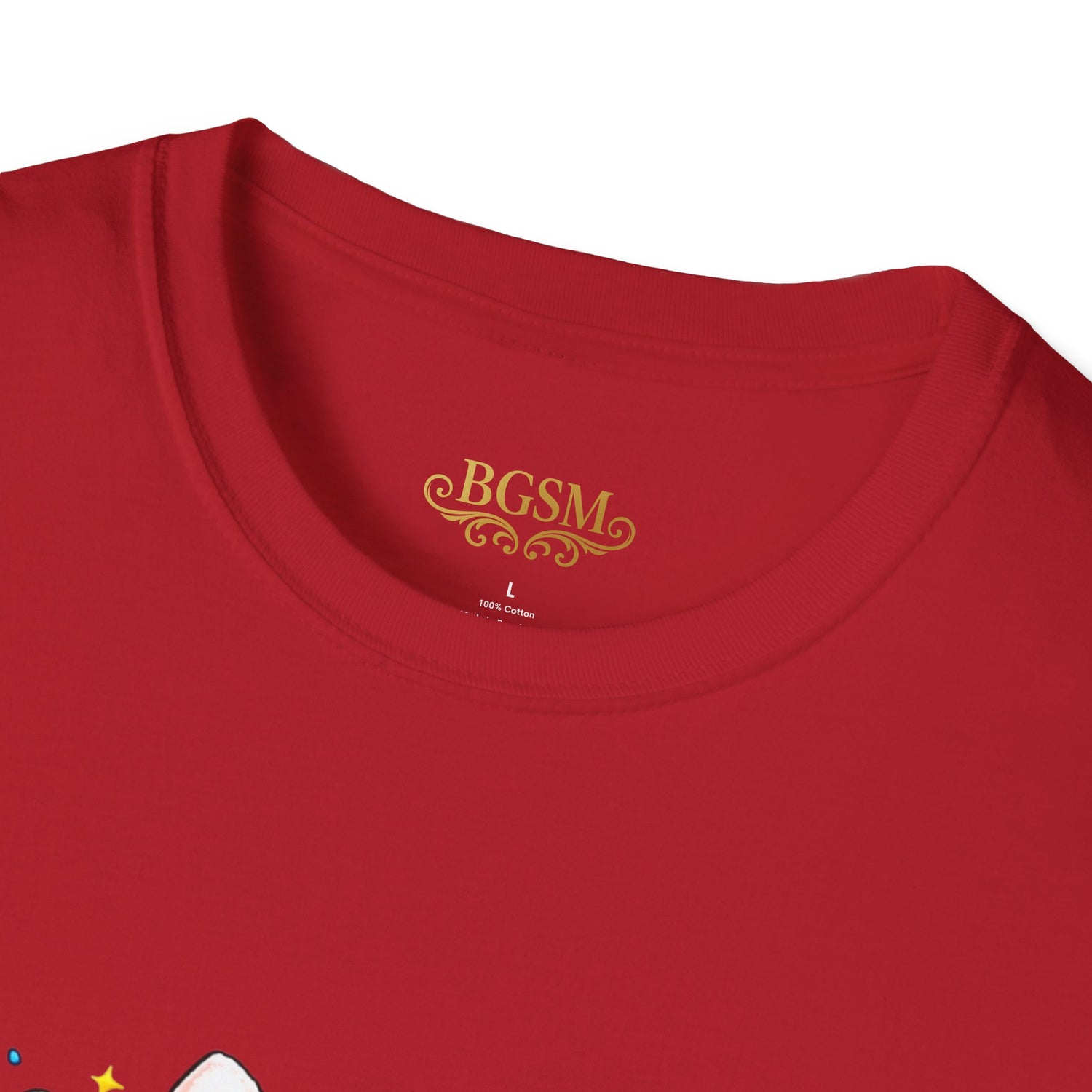 BGSM Easter Bunny Graphic T-Shirt — "Happy Easter" Colorful Holiday Tee
