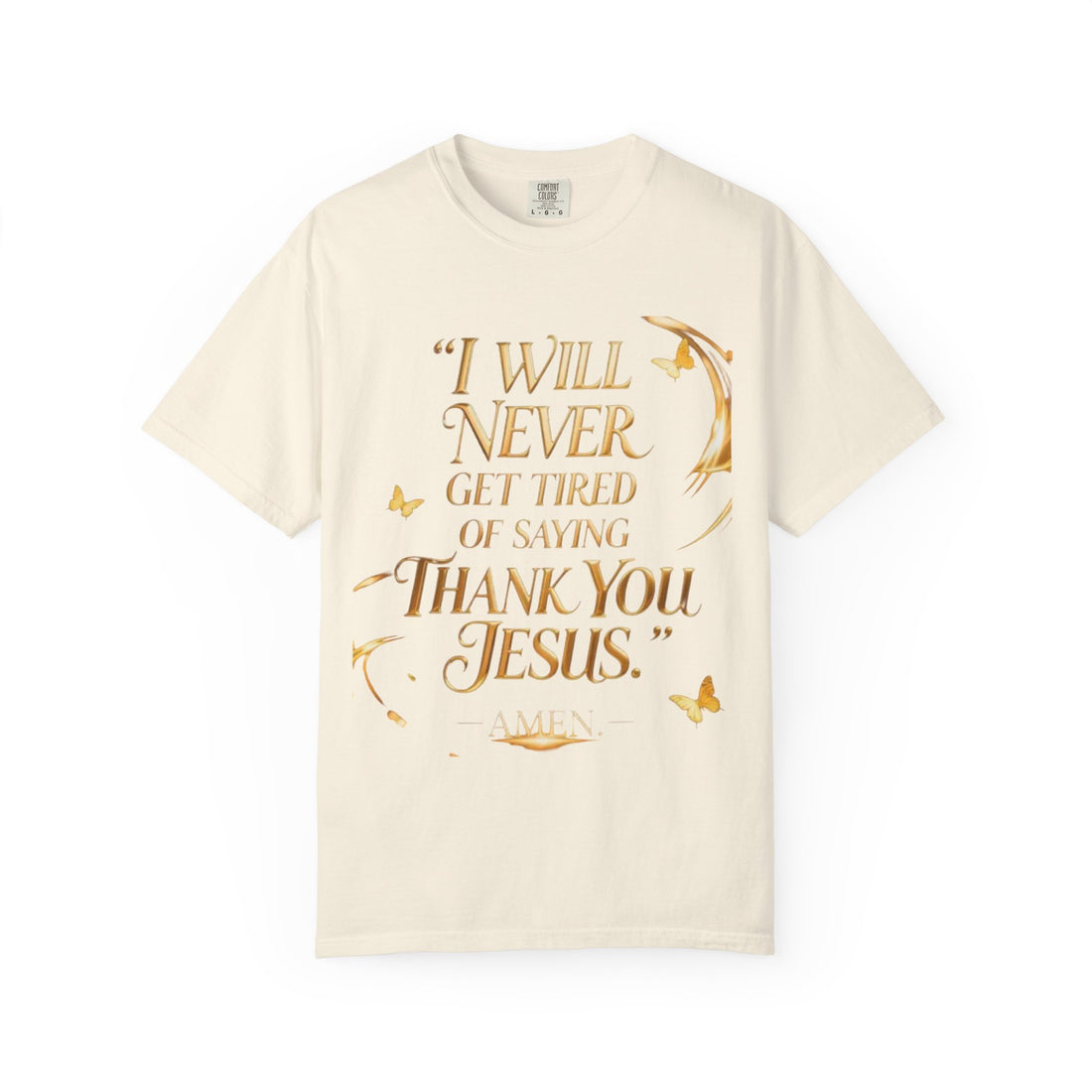 BGSM Thank You Jesus T-Shirt — Inspirational Christian Tee