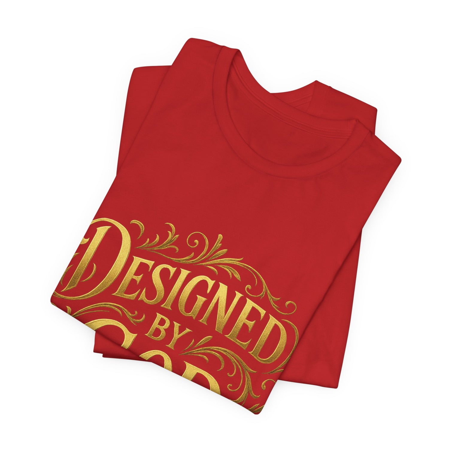 BGSM Designed by God Tee — Inspirational Christian Short Sleeve Shirt (BGSM)