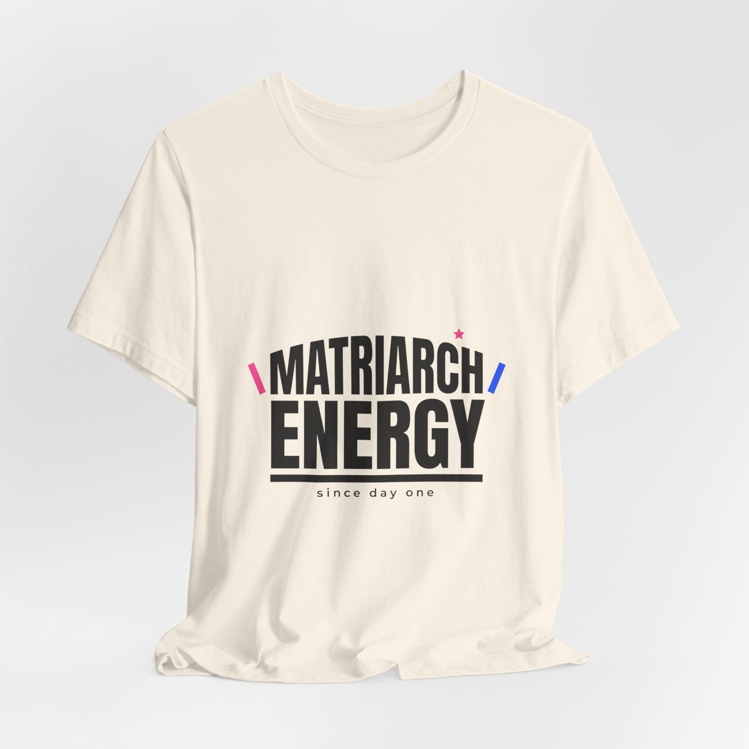 Matriarch Energy Tee | Mother’s Day minimalist mom shirt, typographic mama tee