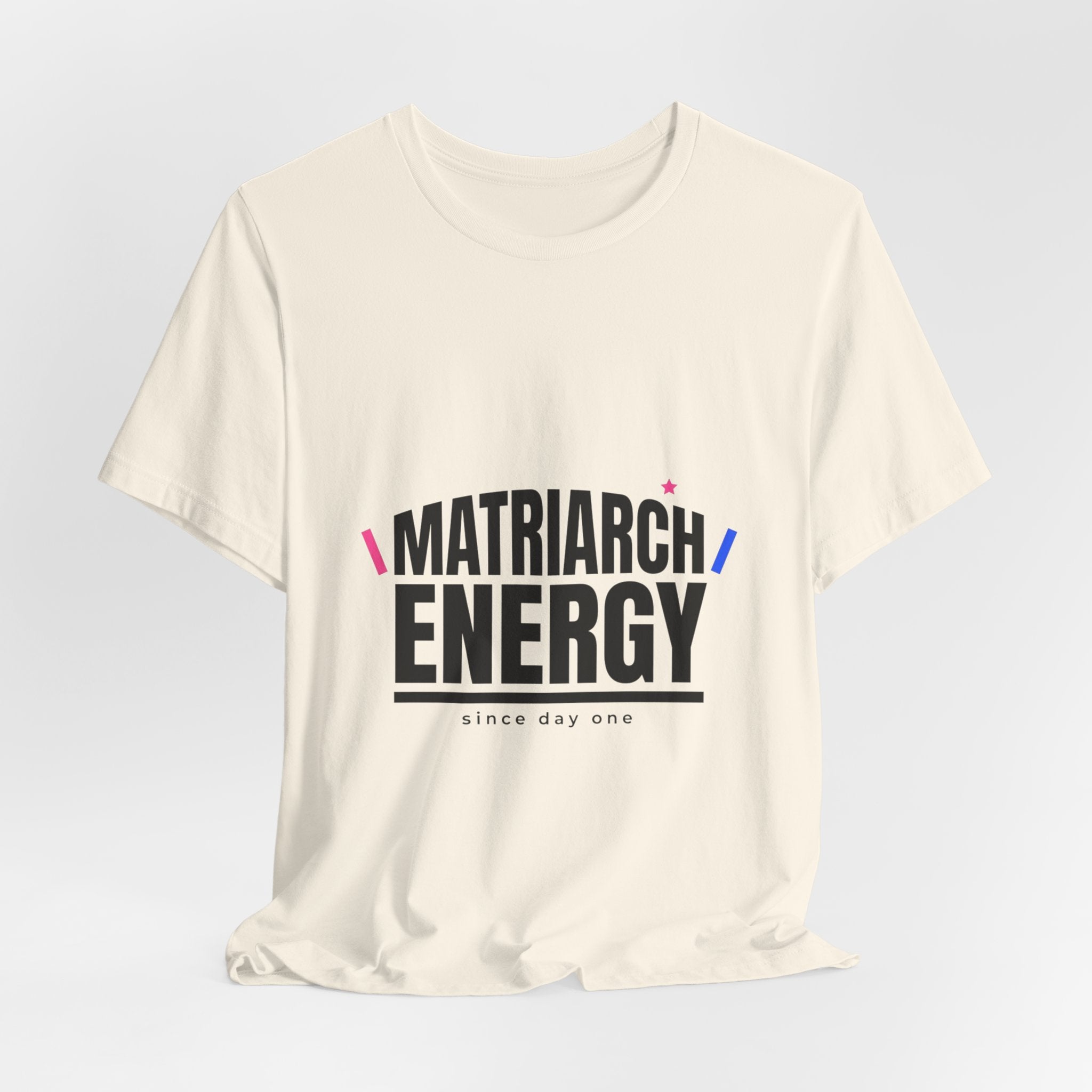 Matriarch Energy Tee | Mother’s Day minimalist mom shirt, typographic mama tee