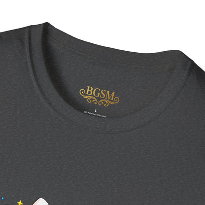 BGSM Easter Bunny Graphic T-Shirt — "Happy Easter" Colorful Holiday Tee