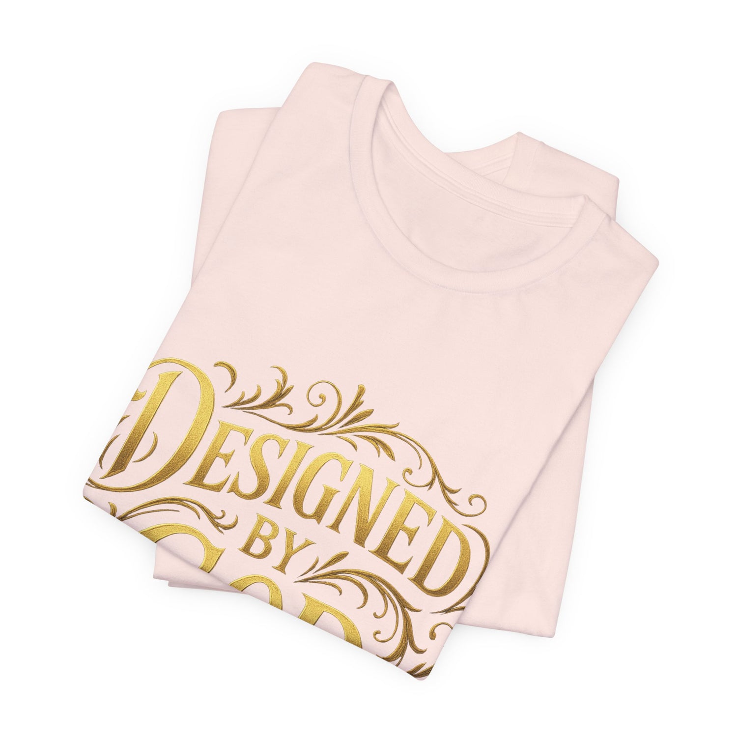 BGSM Designed by God Tee — Inspirational Christian Short Sleeve Shirt (BGSM)