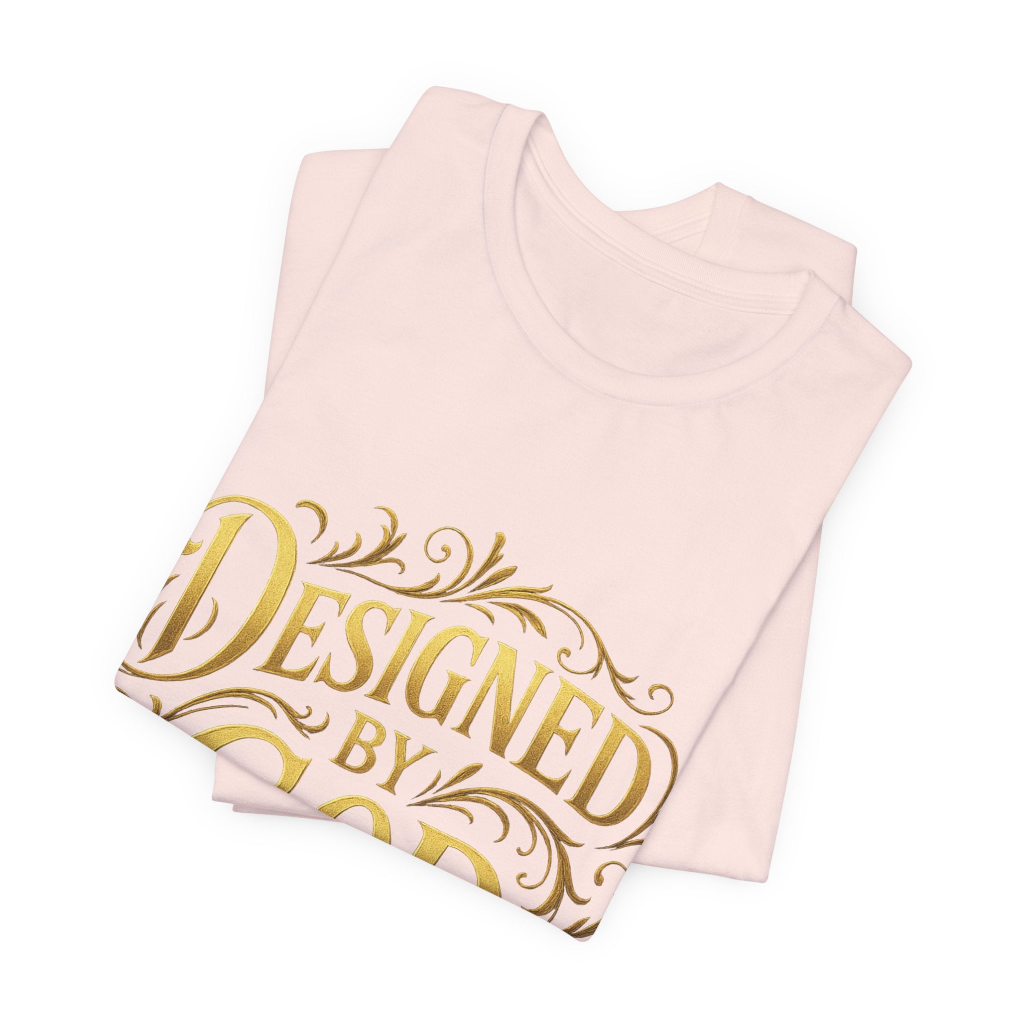 BGSM Designed by God Tee — Inspirational Christian Short Sleeve Shirt (BGSM)