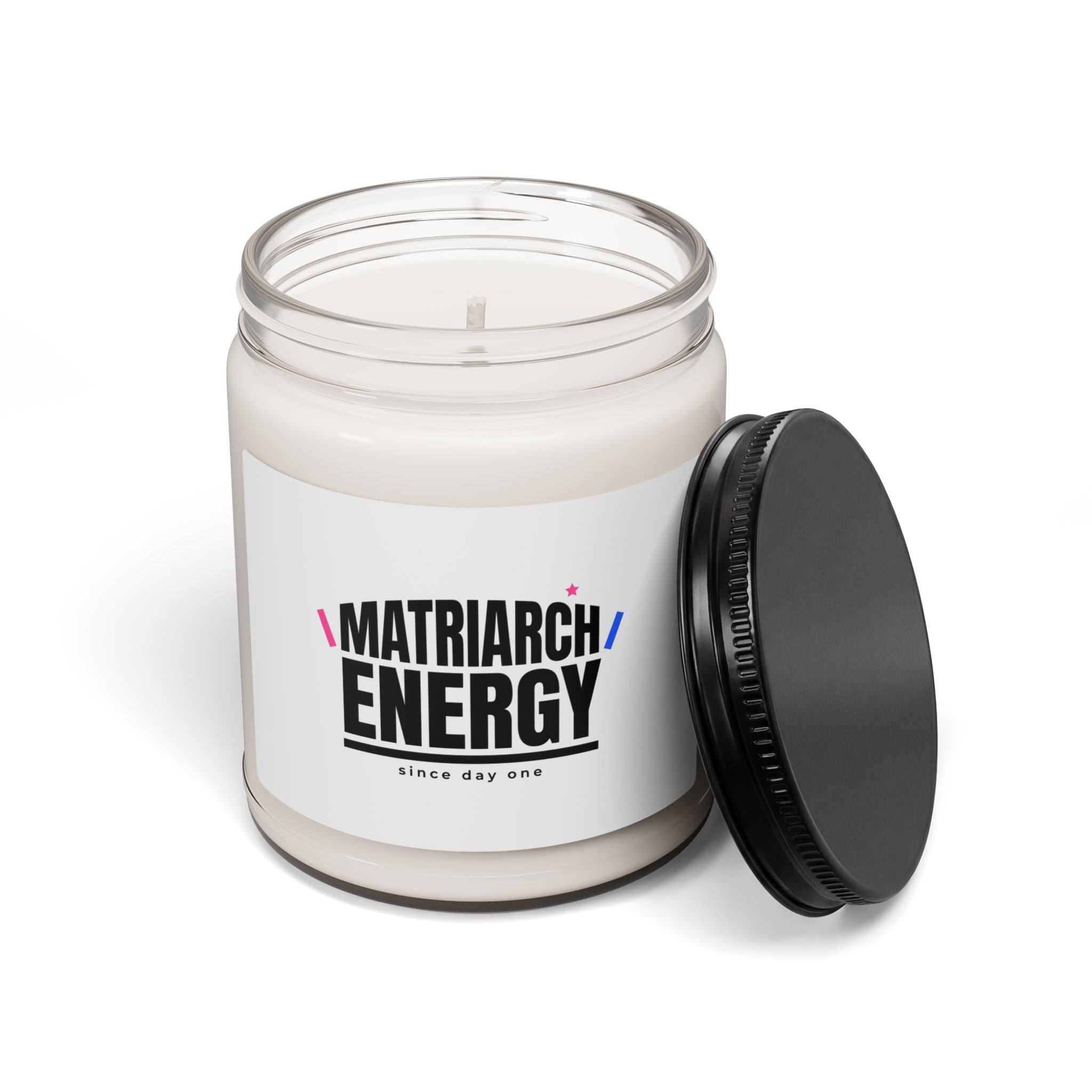 Matriarch Energy Candle | Soy Scented Candle, Minimal Typographic Mom