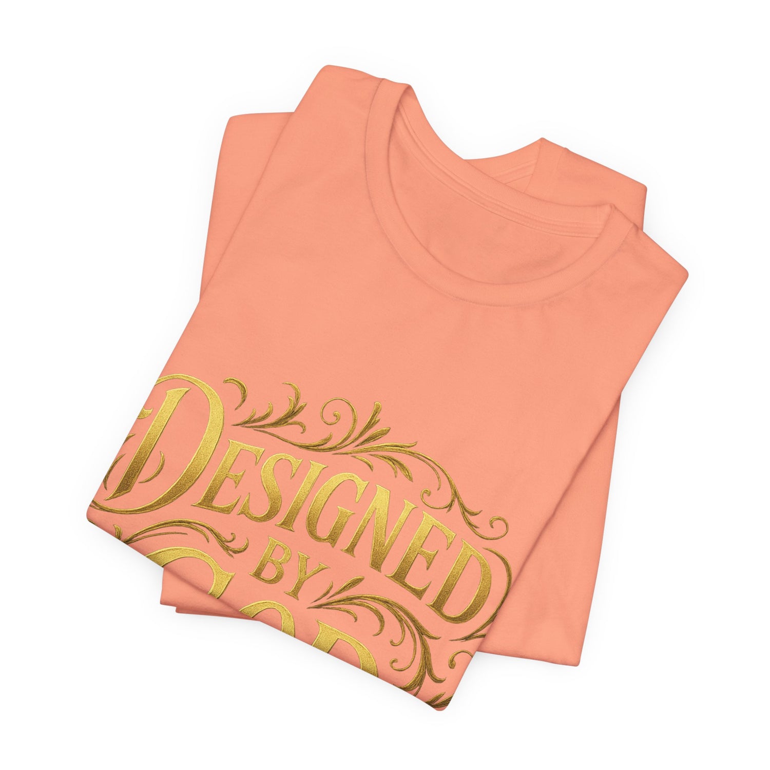 BGSM Designed by God Tee — Inspirational Christian Short Sleeve Shirt (BGSM)
