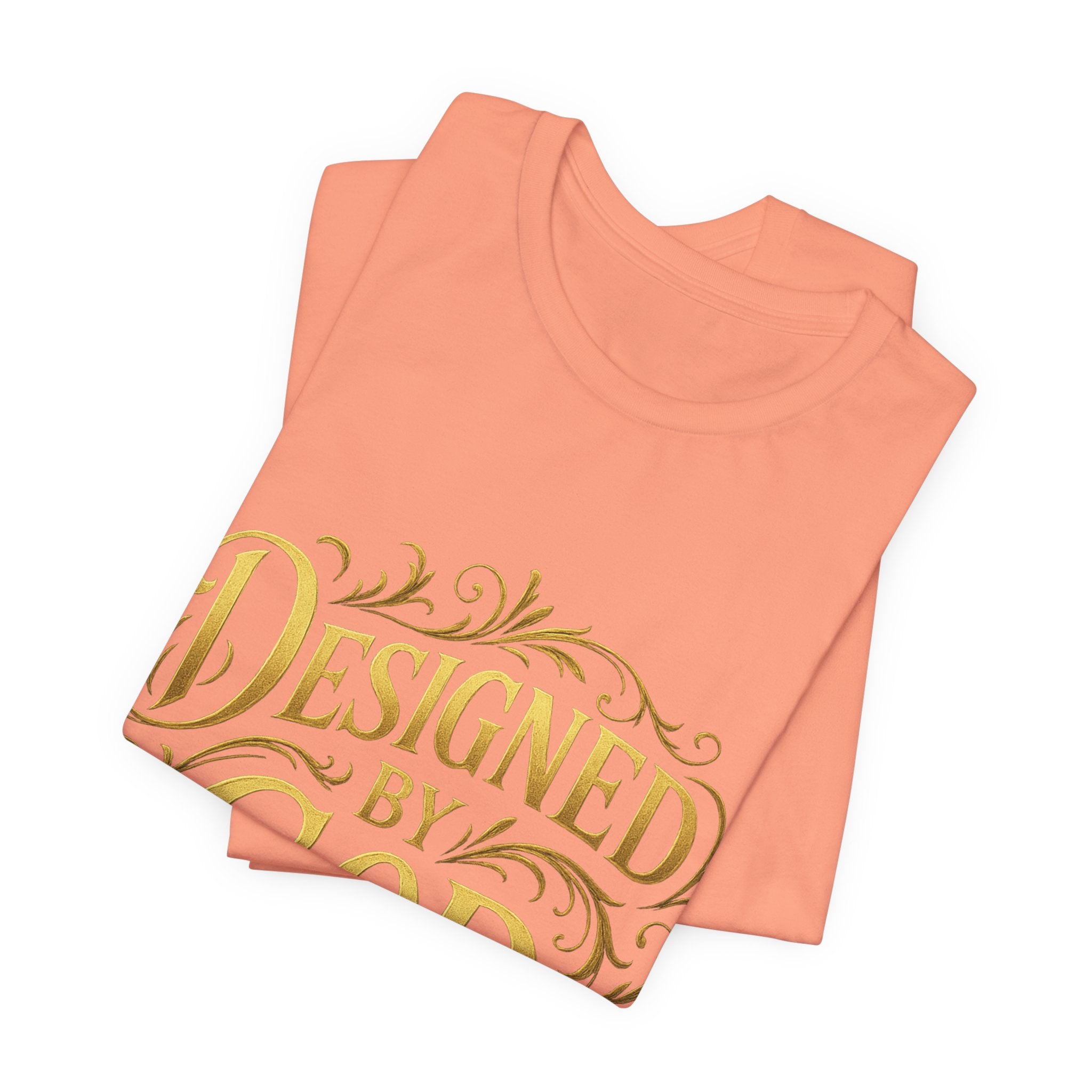 BGSM Designed by God Tee — Inspirational Christian Short Sleeve Shirt (BGSM)