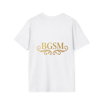 BGSM Happy Easter T-Shirt — Pastel Bunny &amp; Eggs Holiday Tee