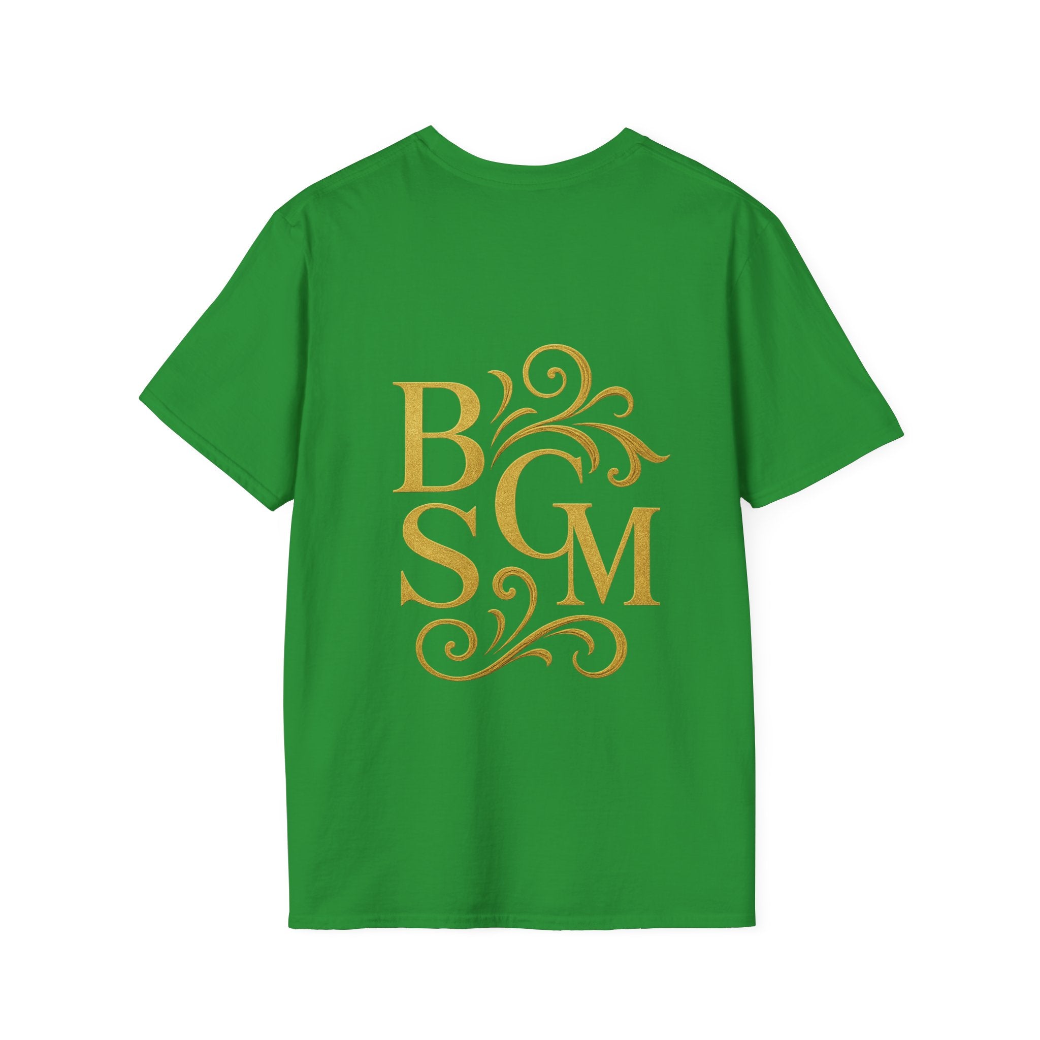 Zambia Strong T-Shirt — Patriotic Eagle with Green &amp; Orange Brushstroke