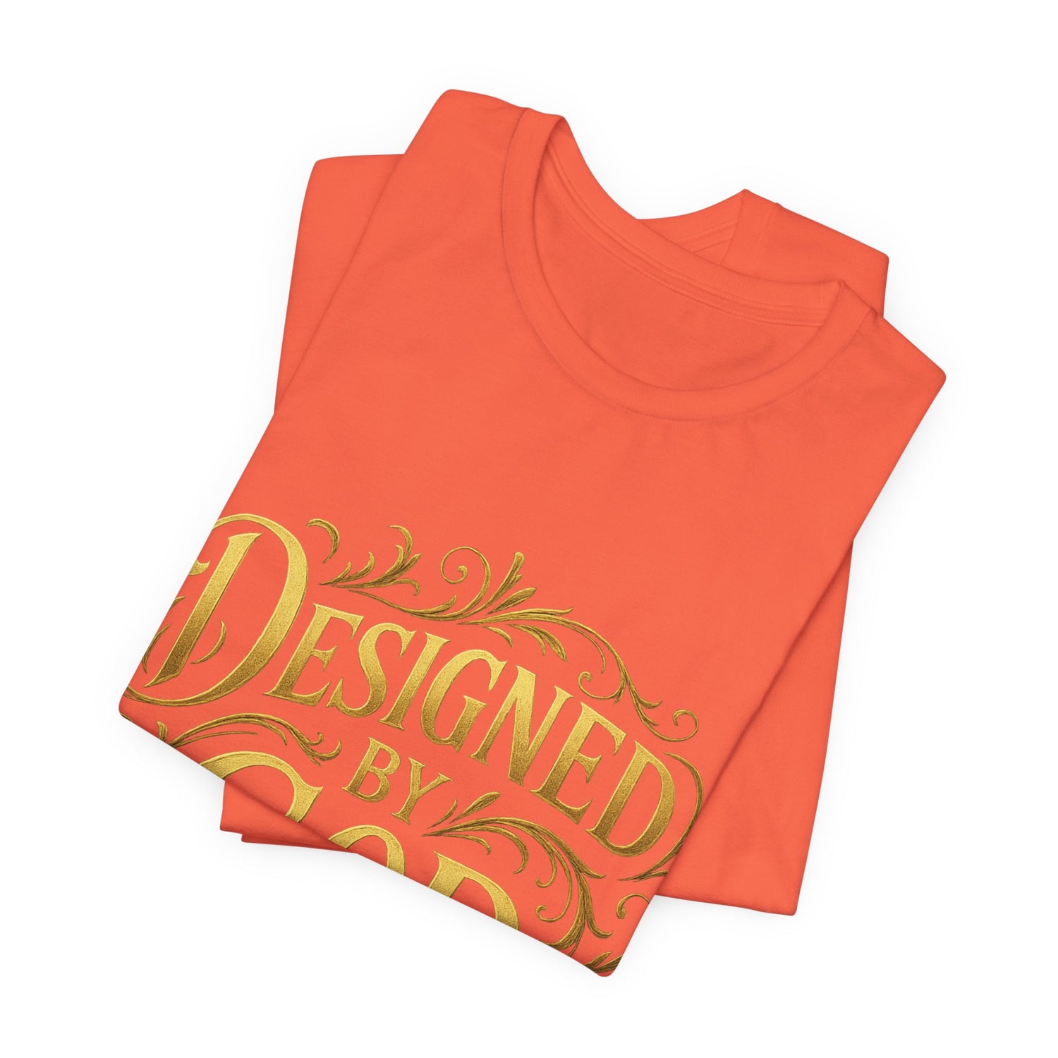 BGSM Designed by God Tee — Inspirational Christian Short Sleeve Shirt (BGSM)