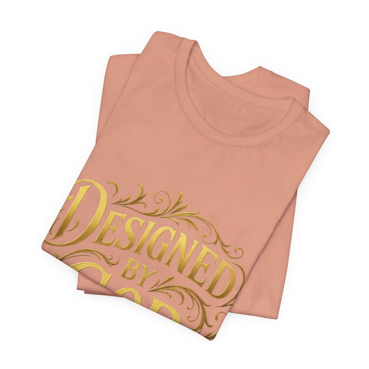 BGSM Designed by God Tee — Inspirational Christian Short Sleeve Shirt (BGSM)