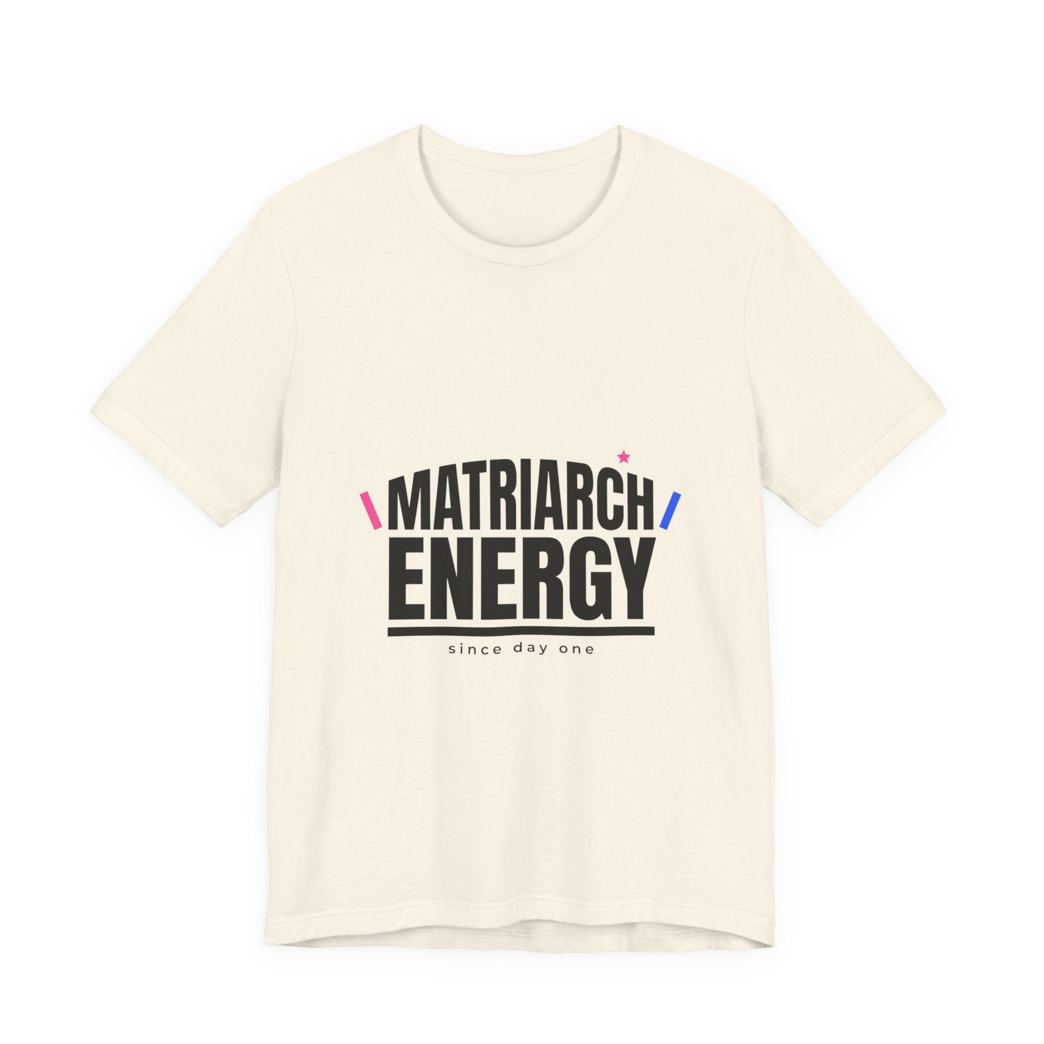 Matriarch Energy Tee | Mother’s Day minimalist mom shirt, typographic mama tee